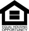 Equal Housing Opportunity logo with house and window design.